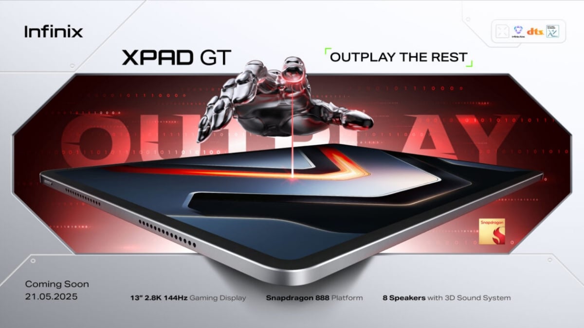 infinix xpad gt launch gadgets 360 InfinixXPadGT  Infinix