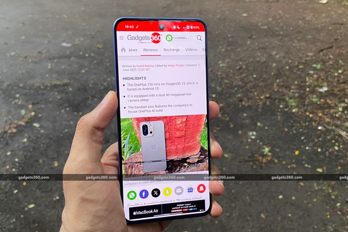 oneplus nord ce 5 review ndtv display OnePlus Nord CE 5
