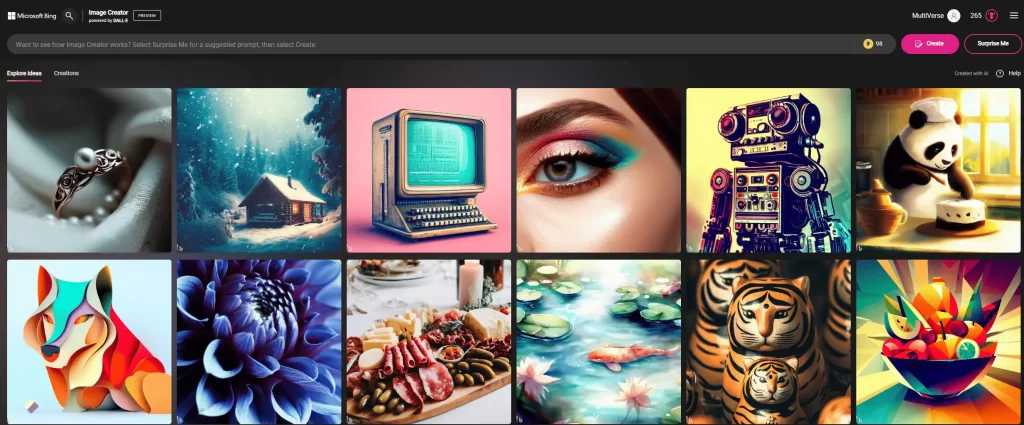 Bing: Text to Art/Image Generator