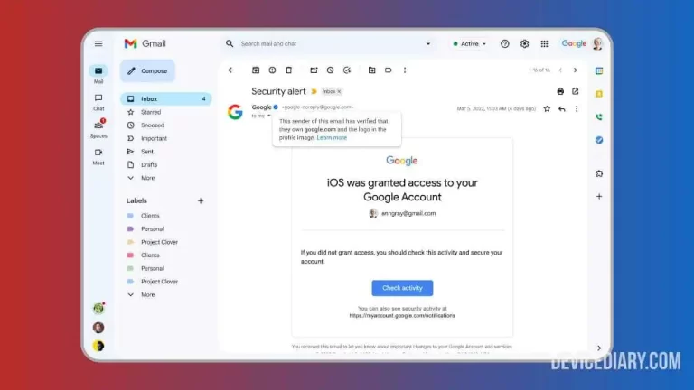 Gmail Introduces Blue Verified Checkmarks
